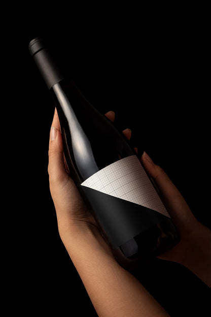 High resolution bottle mockup for branding and packaging presentation