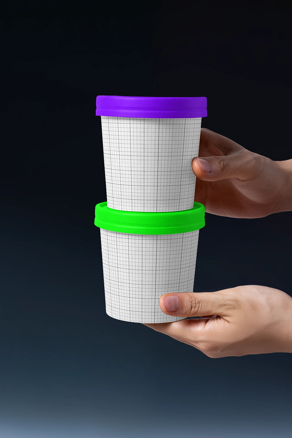 Ice-cream Cup mockup ICH03