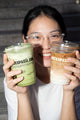 Iced latte Cup Mockup FLR18