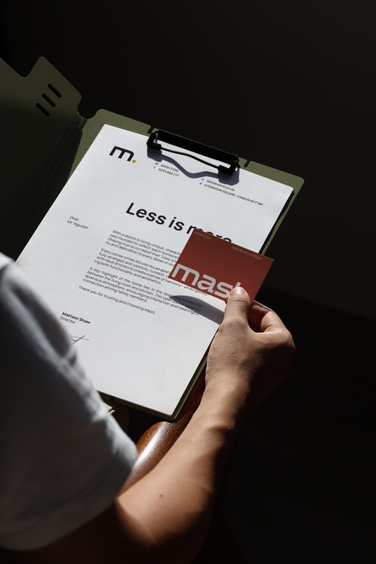 Letter Head, Business card Mockup | Realistic PSD Mockup