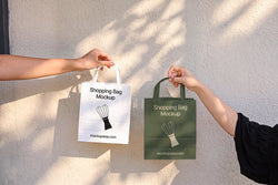 Paper Shopping Bag Mockup MCS24
