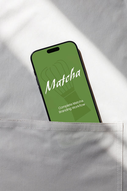 Matcha Branding Workflow Mockup Bundle