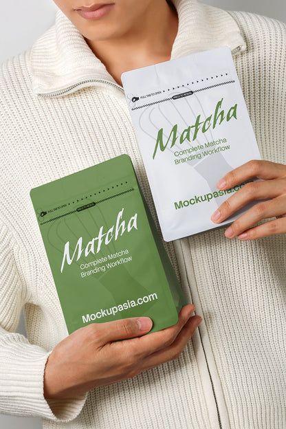Matcha Branding Workflow Mockup Bundle