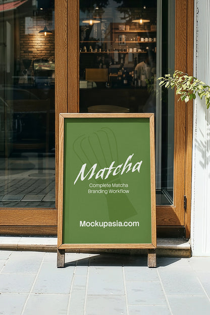 Matcha Branding Workflow Mockup Bundle