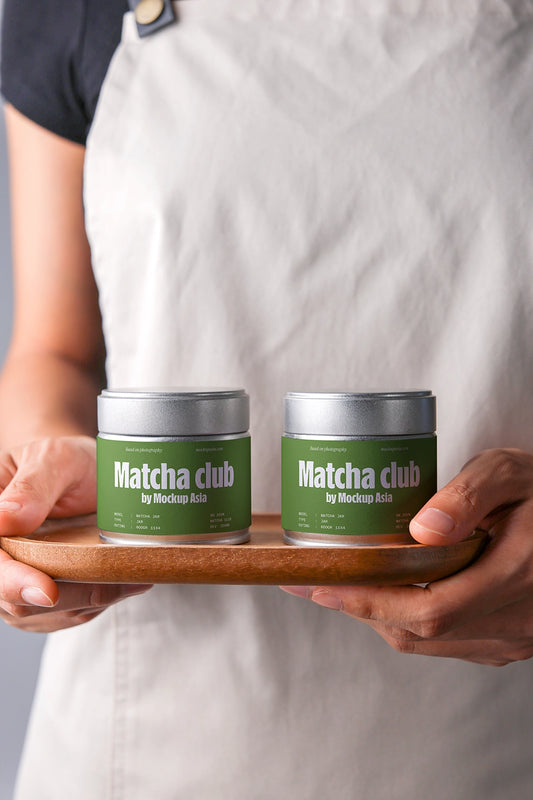 Matcha Power Jar Mockup MCH15
