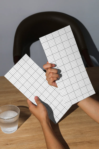 restaurant menu mockup handheld presentation