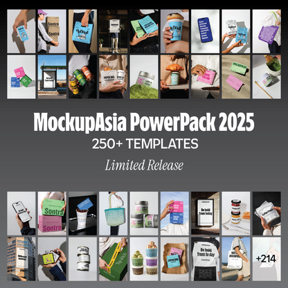 Mockup PowerPack 2025 - Limited Release  (250+ templates)