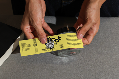 Jar Label Mockup (APR-11) | Realistic mockup
