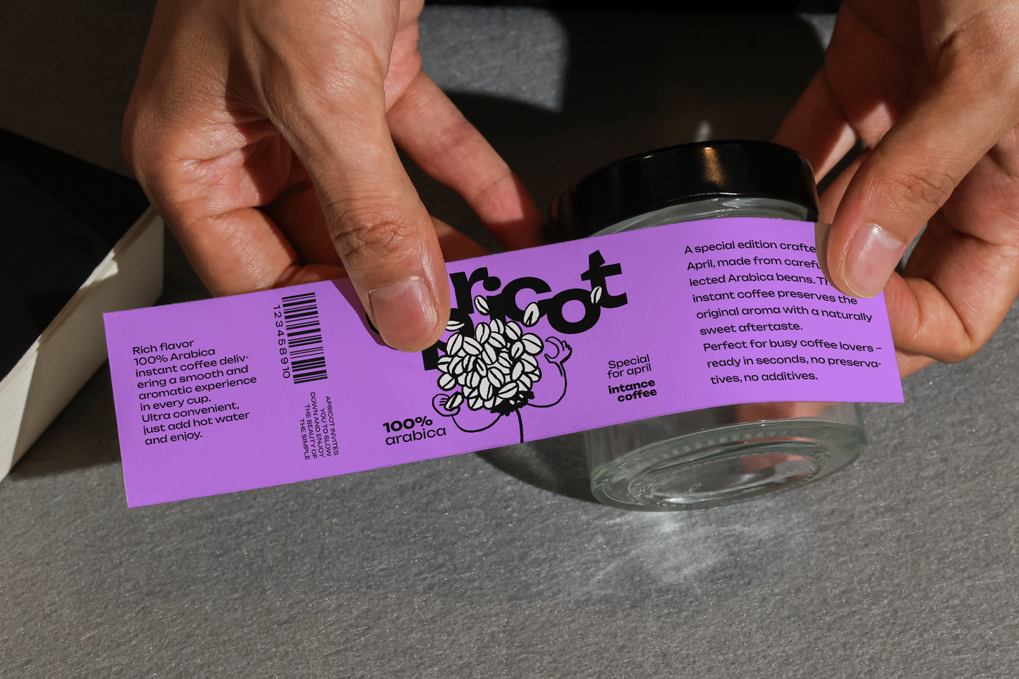 Jar Label Mockup (APR-11) | Realistic mockup