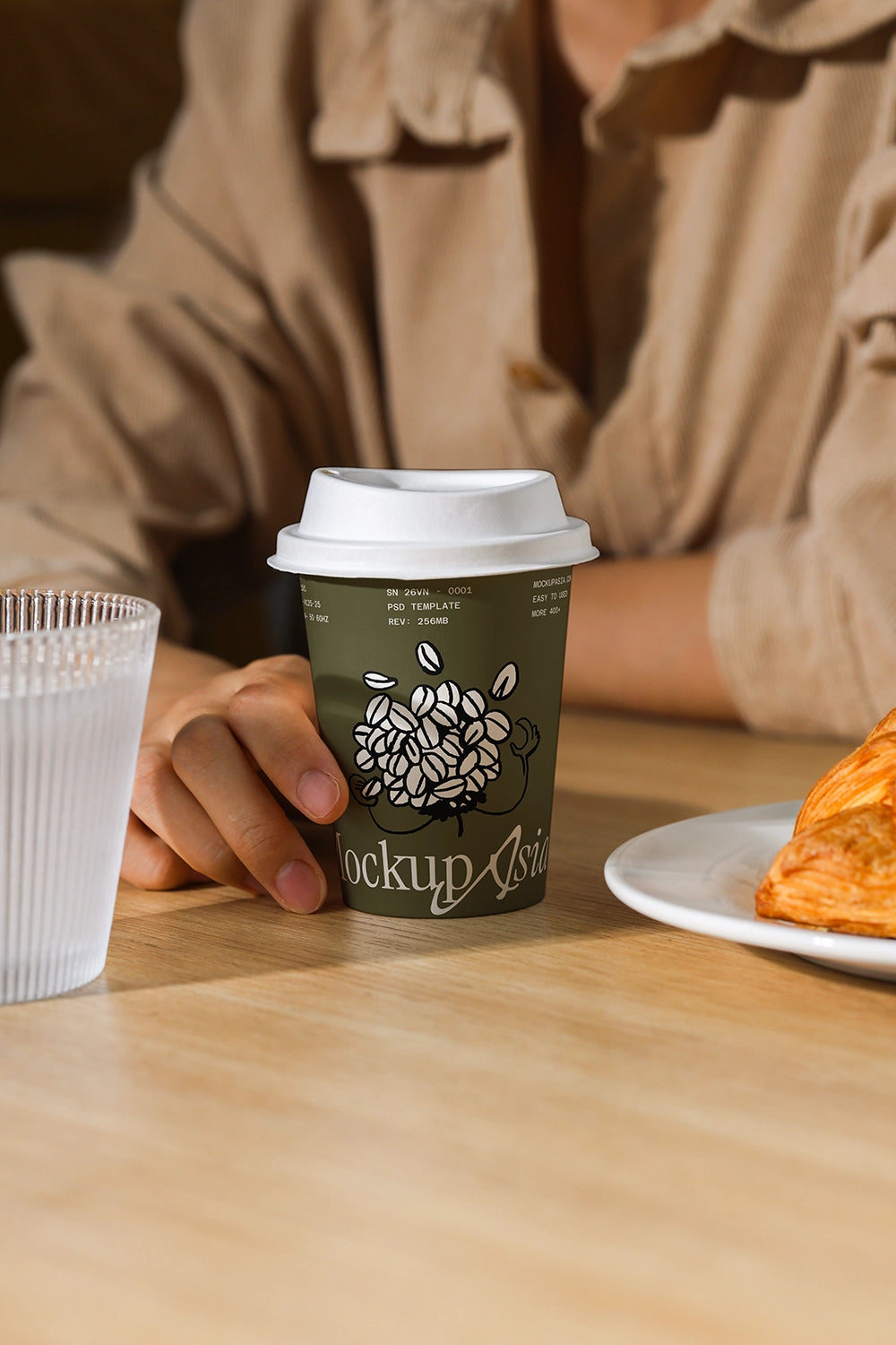 Paper Cup Mockup EG056