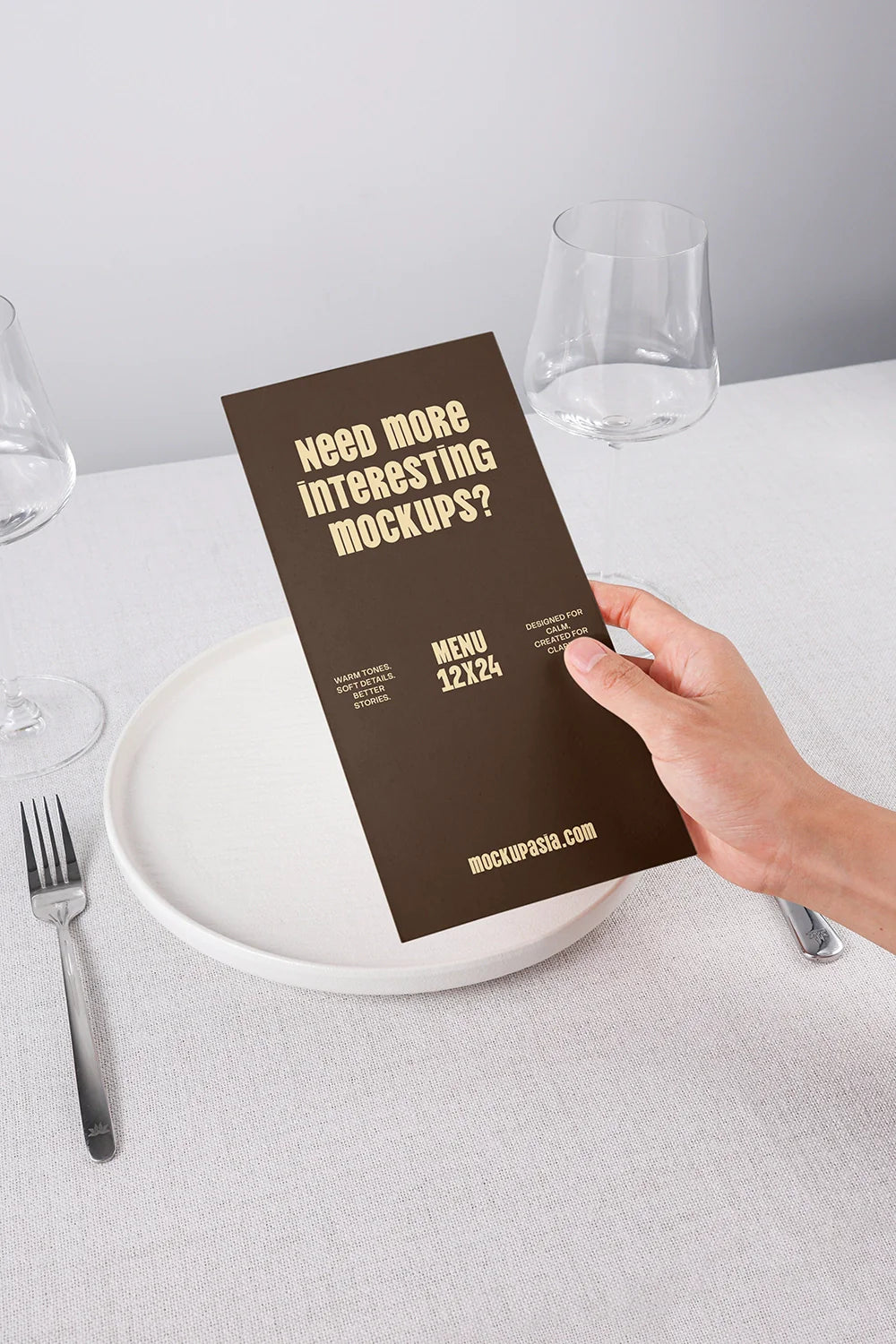 Menu Mockup CCR28