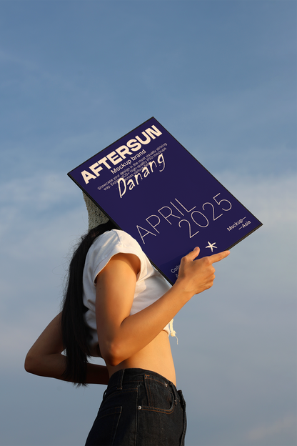Poster mockup (AFS01) | Realistic PSD Template