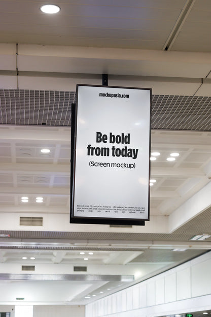 Screen Poster Mockup NO02