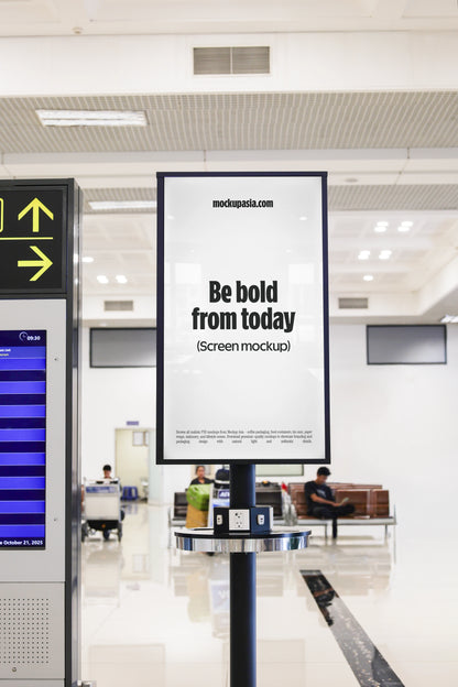 Screen Poster Mockup NTO03