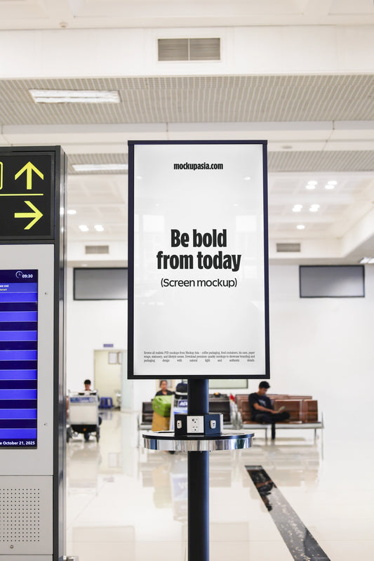 Screen Poster Mockup NTO03