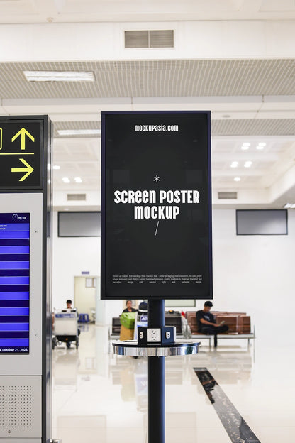 Screen Poster Mockup NTO03