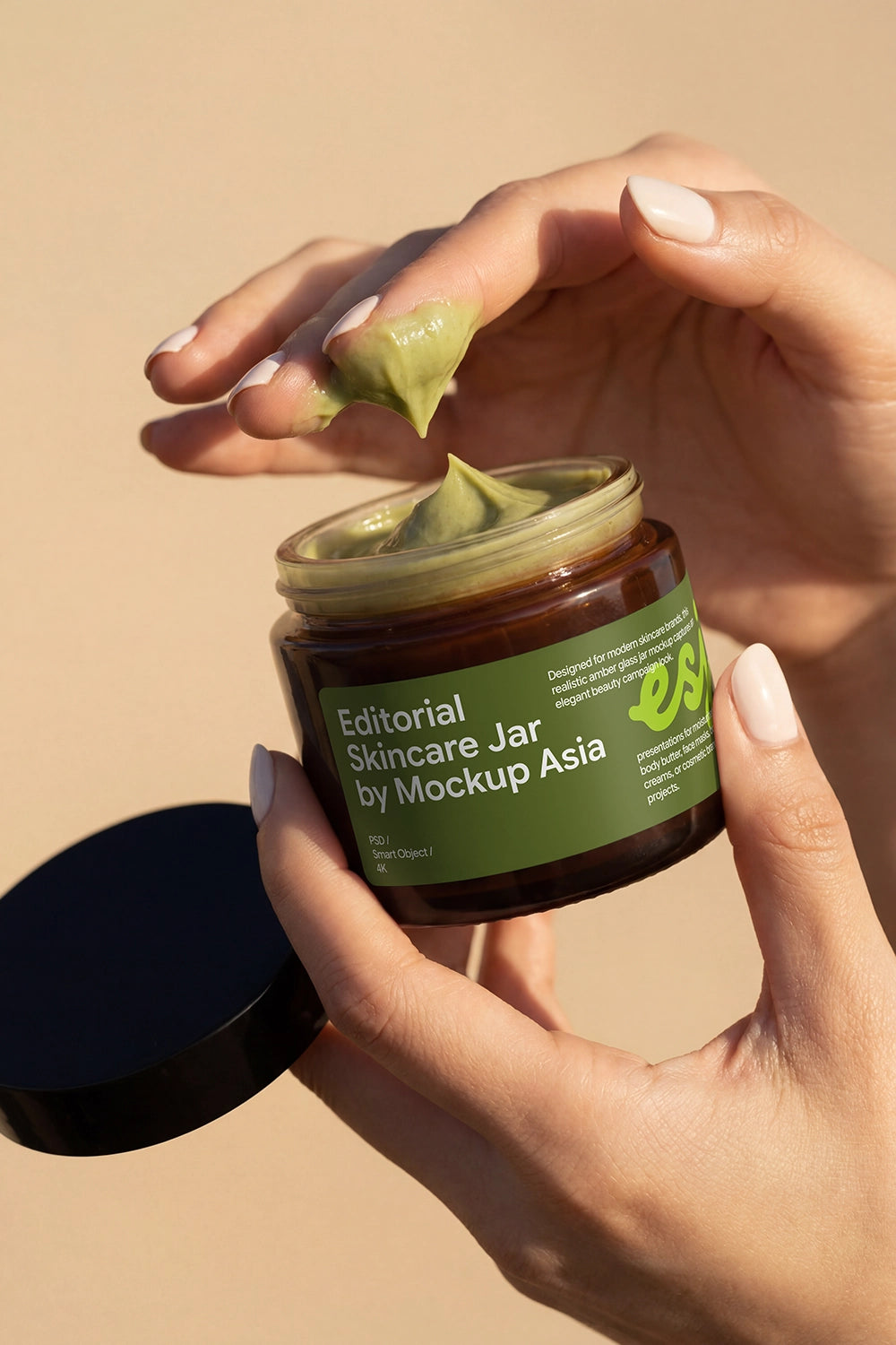 Skincare Jar Mockup ESJ02