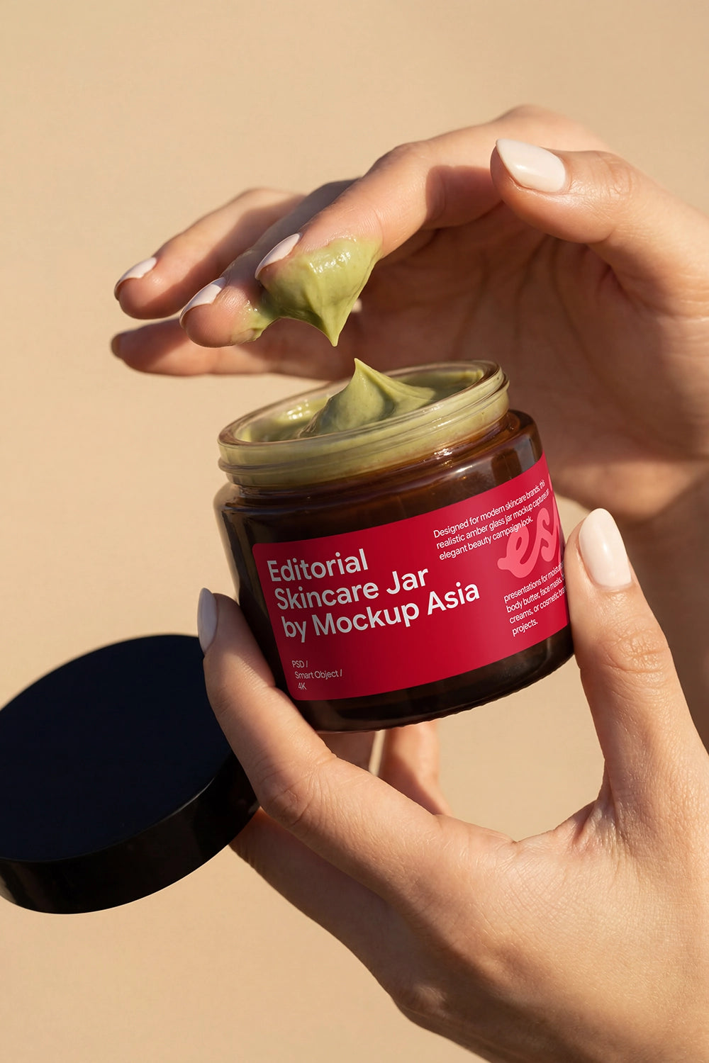 Skincare Jar Mockup ESJ02