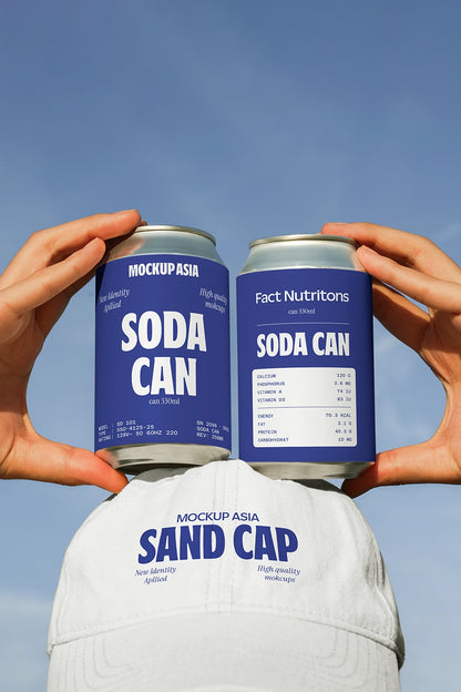 Soda Can and BaseCap MT07