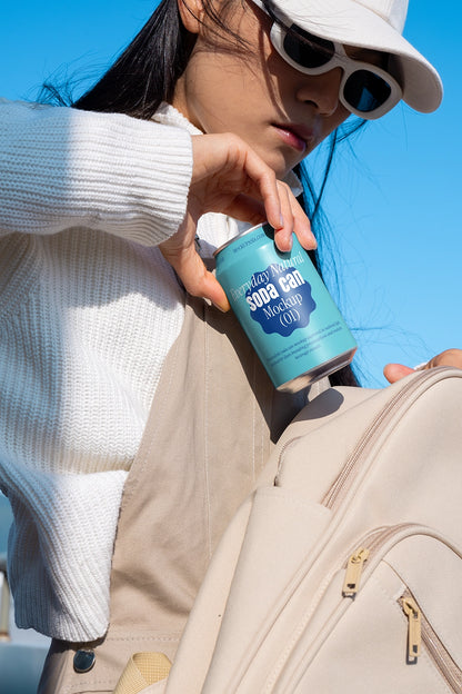 Soda Can Mockup ENS08