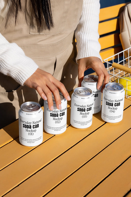 Soda Can Mockup ENS10