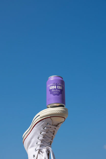 Soda Can Mockup Bundle – Professional Advertising Lighting