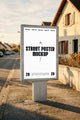 Outdoor Poster Stand Mockup PSD - STP2601