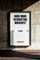 Urban Wall Poster Mockup UP02
