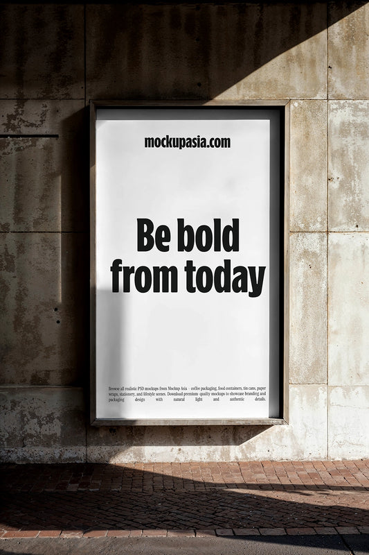 Urban Poster Mockup UP02