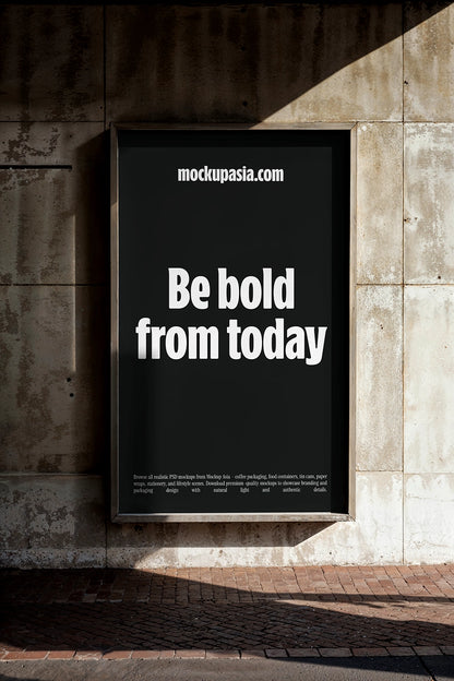 Urban Poster Mockup UP02