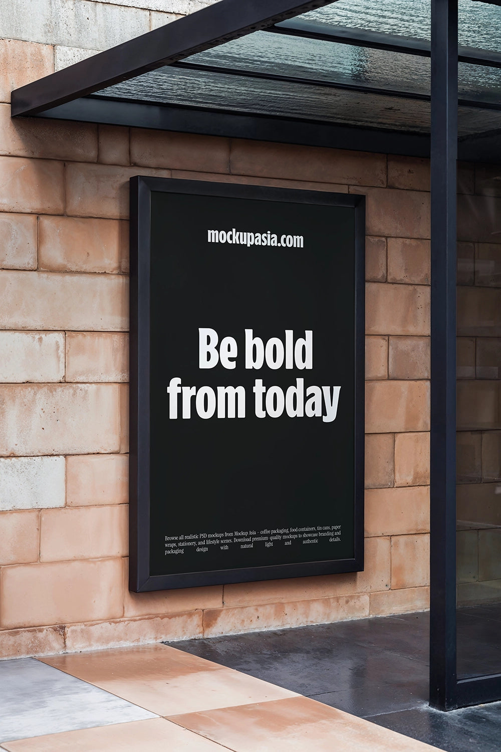 Urban Poster Mockup UP03