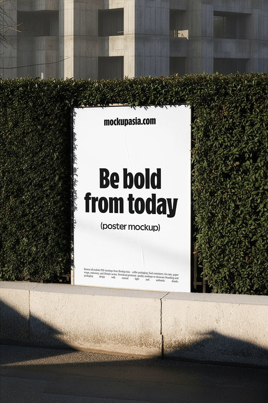 Urban Poster Mockup UPM2601