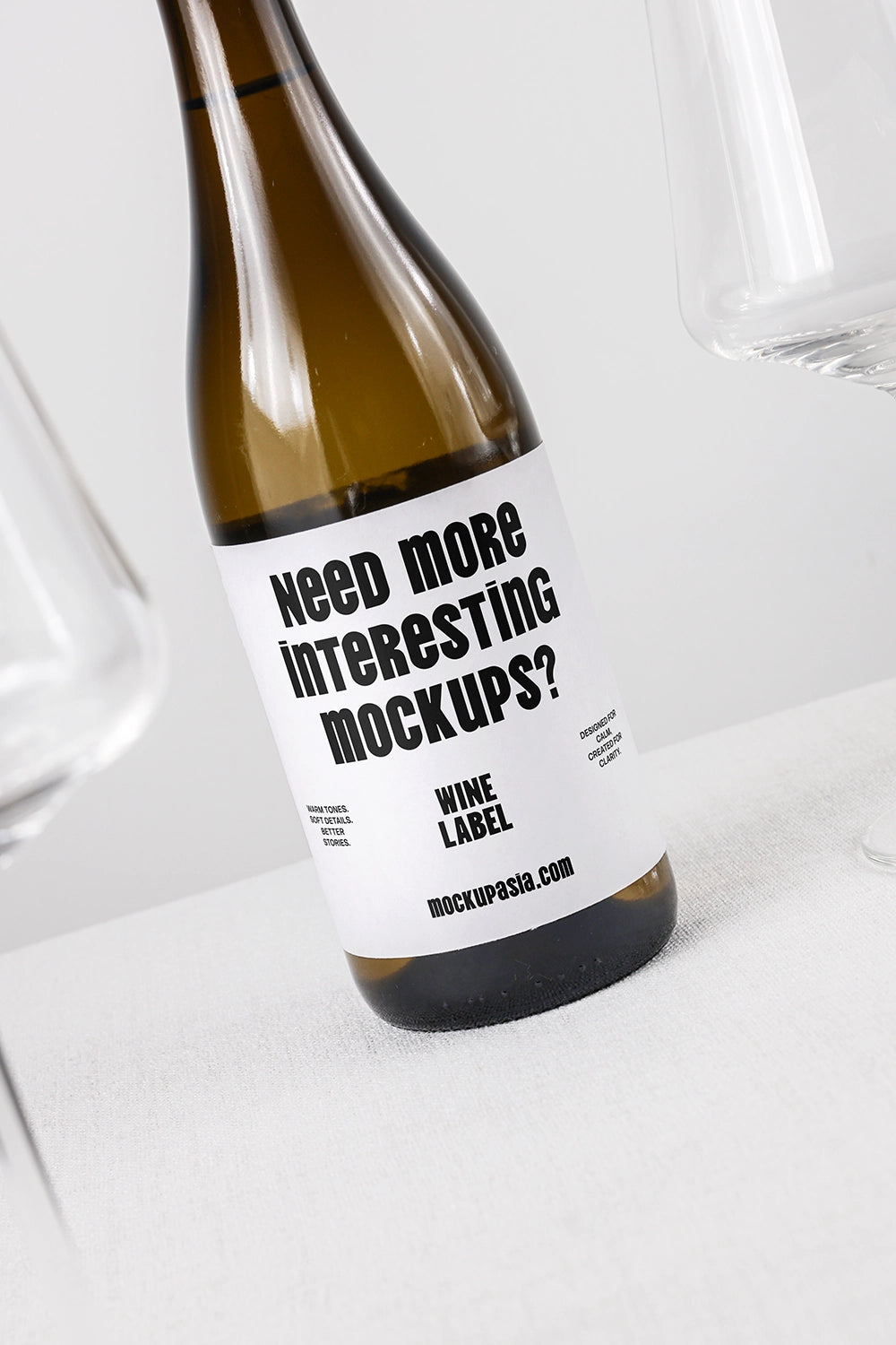 Wine Label Mockup CCR16