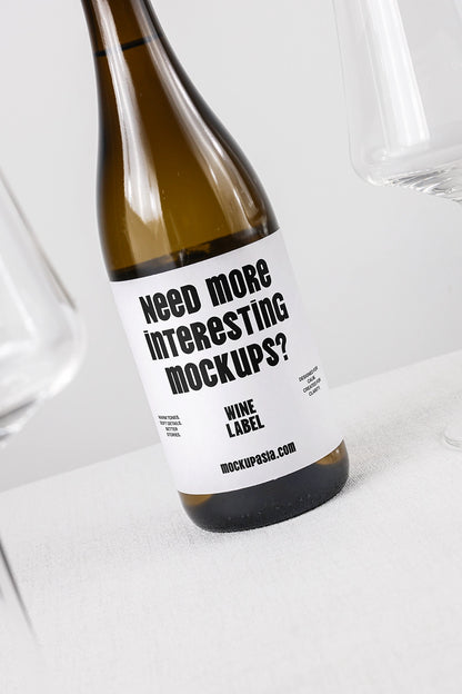 Wine Label Mockup CCR16