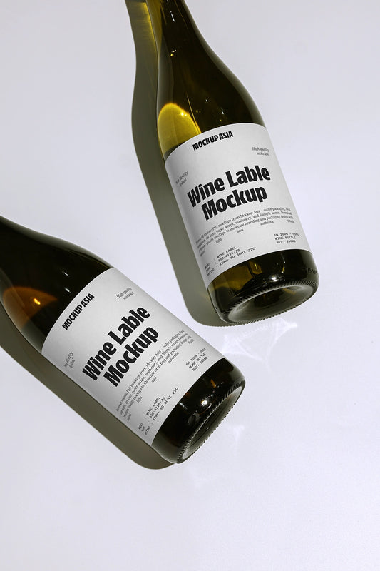 Wine Label Mockup WL02