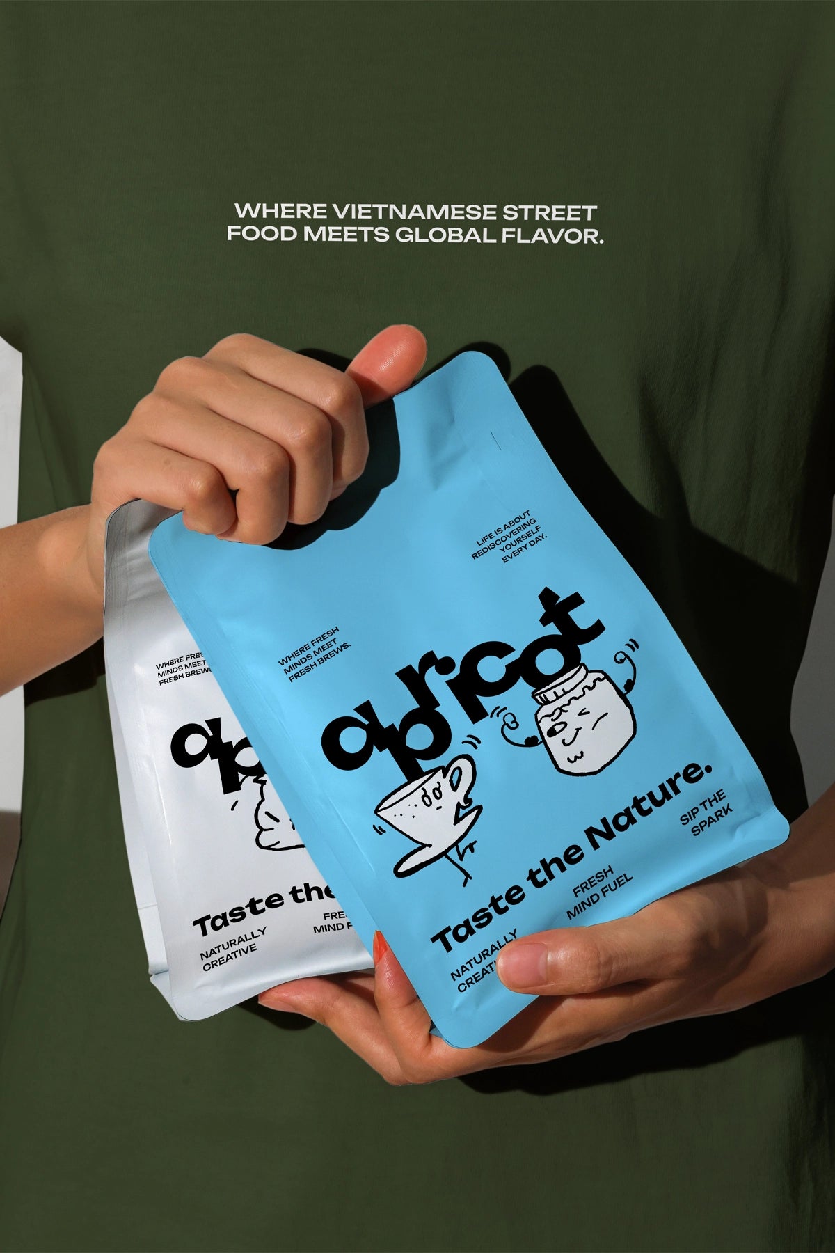 Zipbag Mockup APR222 Realistic PSD Coffee Mockup