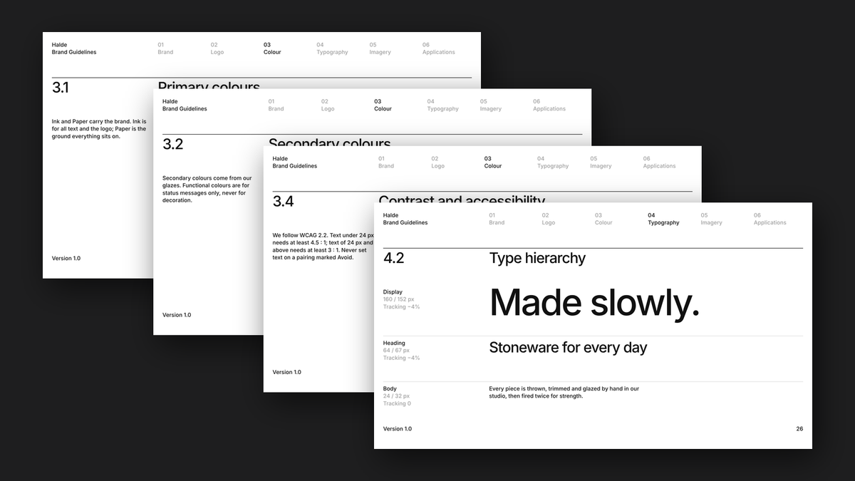 Module 8 Brand Guidelines Vol 1 — visual identity