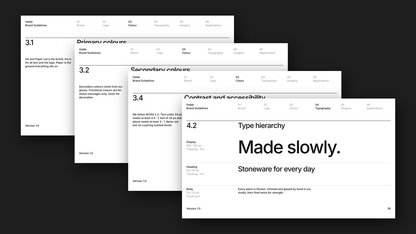 Module 8 Brand Guidelines Vol 1 — visual identity