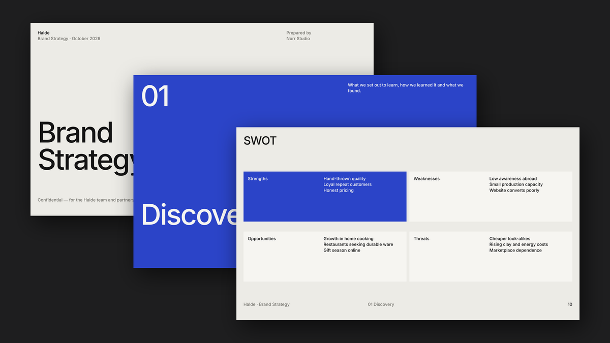 Module 8 Brand Strategy Vol 1 — cover