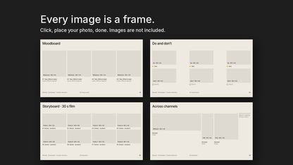 Module 8 Creative Direction Vol 1 — empty frames in the files