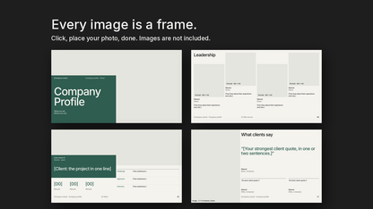 Empty image frames in the editable files
