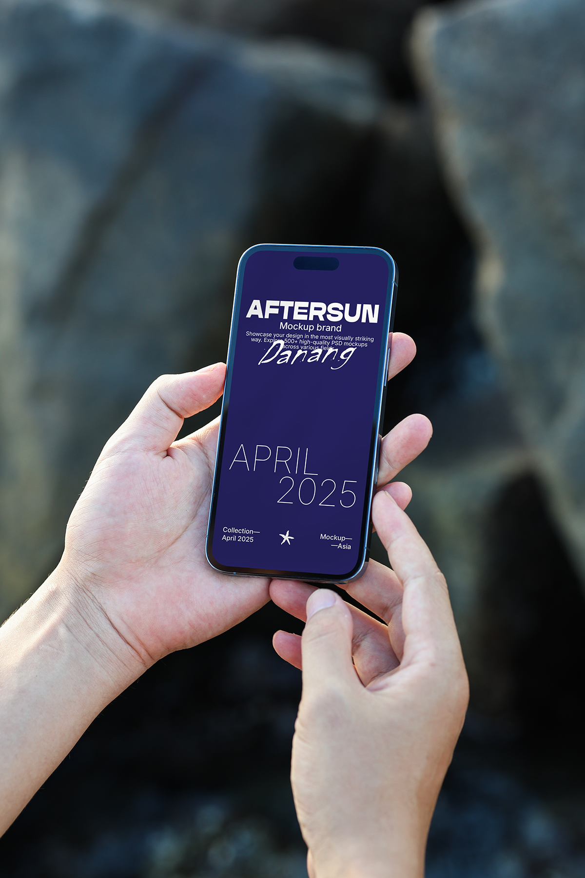 Iphone UI Mockup (AFS19) | Realistic PSD Mockup