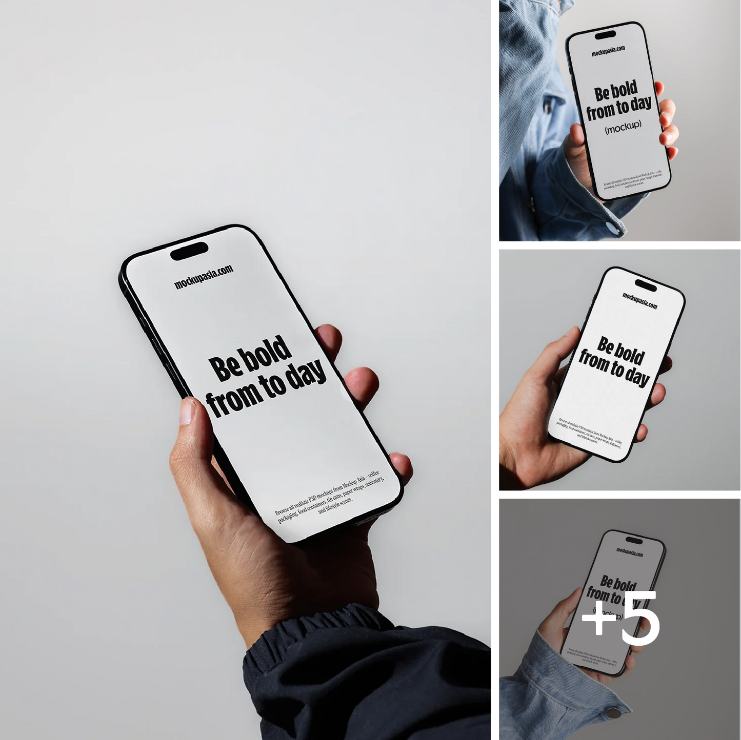 Iphone mockup bundle Late 2025