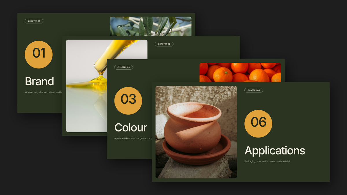 Brand Guidelines Vol 2 — chapters