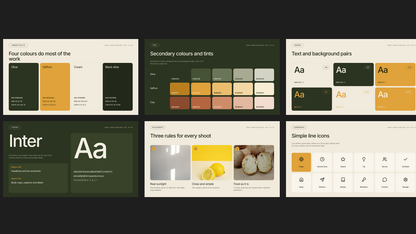 Brand Guidelines Vol 2 — colour type imagery