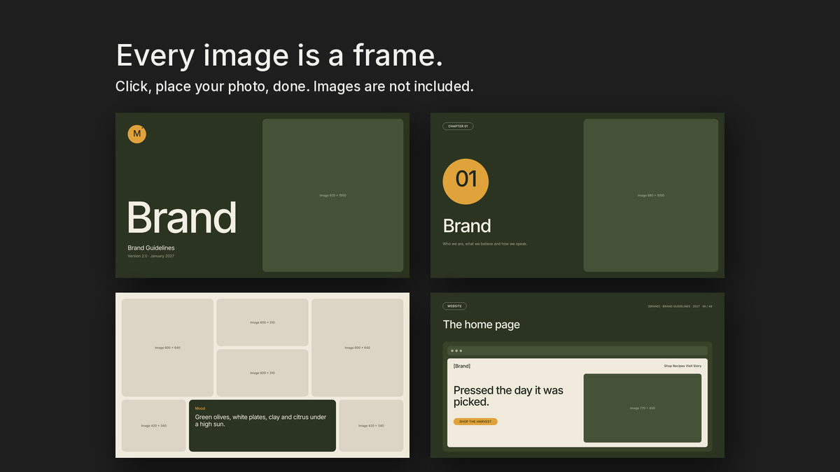 Brand Guidelines Vol 2 — frames
