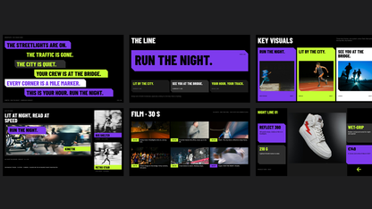 Bold Campaign Concept template – idea and visuals