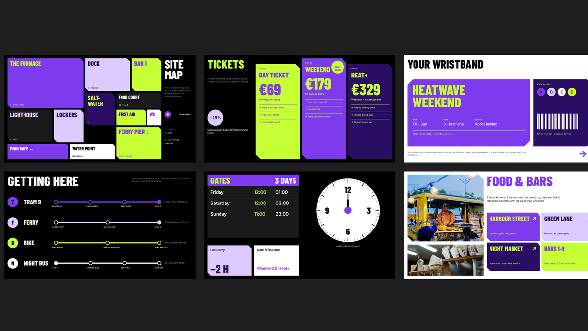 Bold Event & Festival template – site and tickets