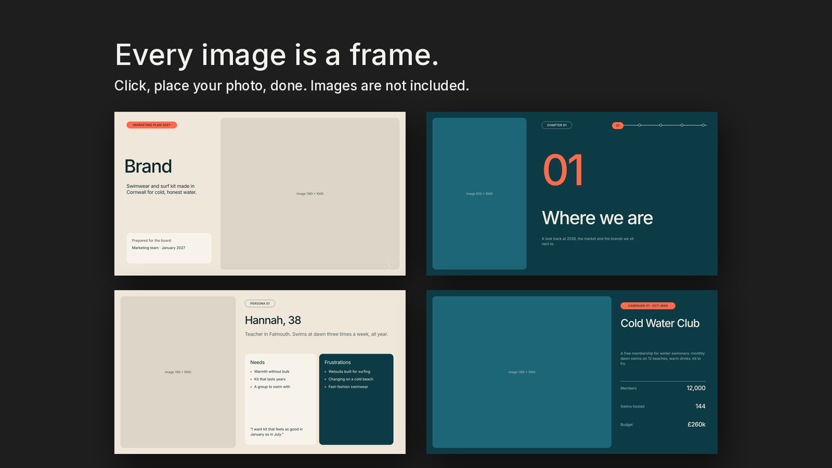 Marketing Plan Vol 2 — frames