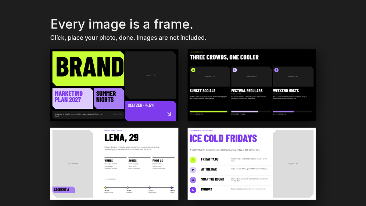 Marketing Plan Vol 3 — frames